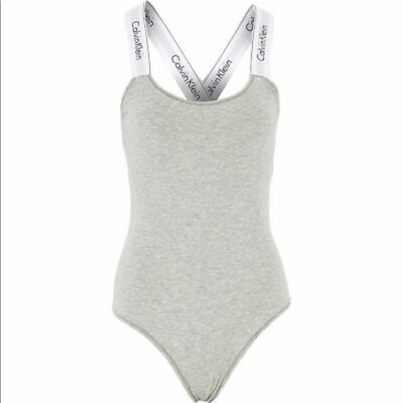 Calvin Klein Tops - CALVIN KLEIN Women's Cotton/Modal Blend Bodysuit